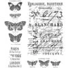 Tim Holtz Cling Stamps - Papillon