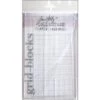 Tim Holtz Acrylic Stamping Grid Blocks 9/Pkg -Bürobedarf Geschäft 0001830806