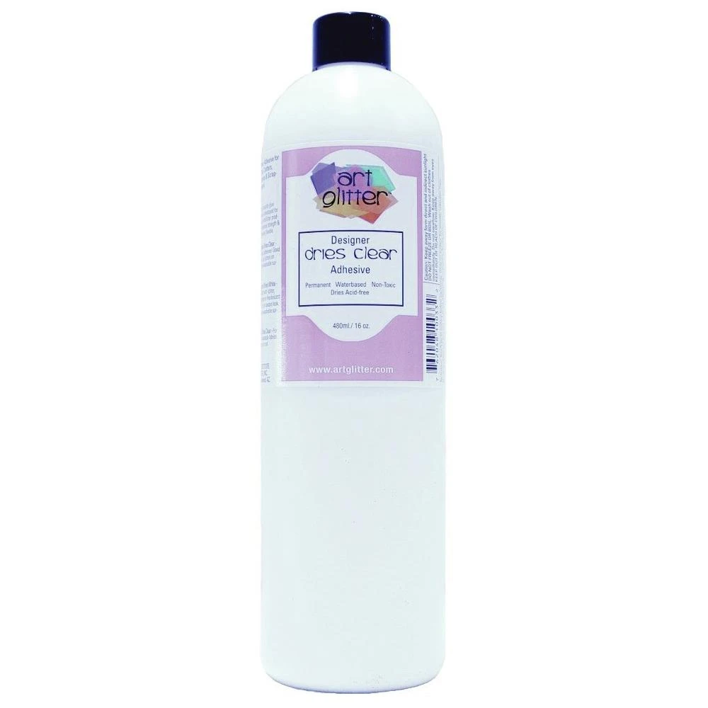 Art Institute Glitter Designer Dries Clear Adhesive 16oz 3 Art Institute Glitter Designer Dries Clear Adhesive 16oz