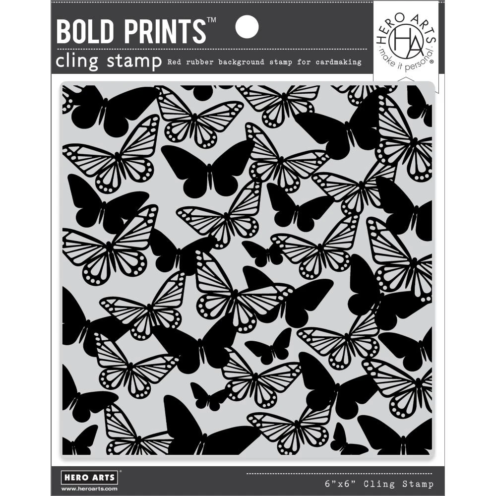 Hero Arts - Fluttering Butterflies Bold Prints 3 Hero Arts - Fluttering Butterflies Bold Prints