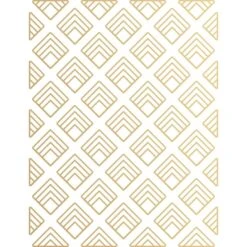 Poppystamps Hot Foil Plate - Deco Diamond