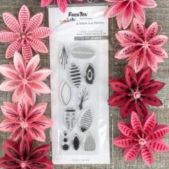 FarbTon - 11 Stempelmotive Für Faltblume.(18 S)