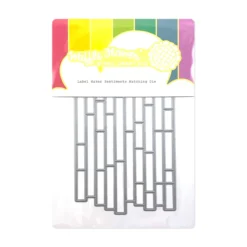 Waffle Flower - Label Maker Sentiments Matching Die