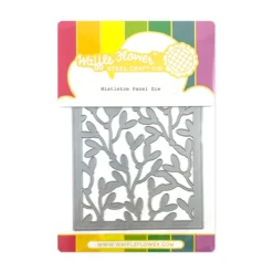 Waffle Flower - Mistletoe Panel Die