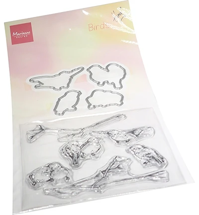 Tiny's Birds Stamp & Die Set 3 Tiny's Birds Stamp & Die Set