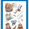 Whimsy Stamps - Ancient Days Wash Clear Stamps