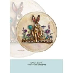 Katkin Krafts Hilda 6 In X 8 In Clear Stamp Set -Bürobedarf Geschäft Katkin Krafts KK0010 7