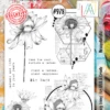 AALL And Create - Stamp Set A5 Hexapetalistic -Bürobedarf Geschäft aall and create stamp set a5 hexapetalistic aall t