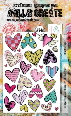 AALL And Create - Stamp Set A6 Art Collage