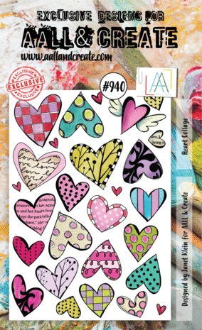 AALL And Create - Stamp Set A6 Art Collage 3 AALL And Create - Stamp Set A6 Art Collage