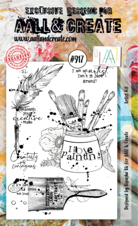 AALL & Create - Stamp Set A6 Artist Kit 3 AALL & Create - Stamp Set A6 Artist Kit