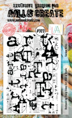 AALL & Create - Stamp Set A6 Garden Notes