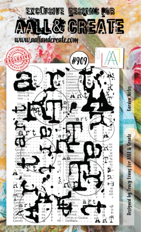 AALL & Create - Stamp Set A6 Garden Notes