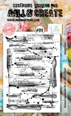 AALL & Create - Stamp Set A6 Inking Gears