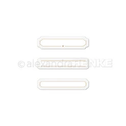 Alexandra Renke - Glamour-Plate & Die 'Lange Etiketten'