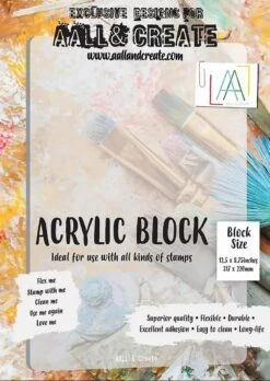 AALL & Create - A4 Acrylic Block