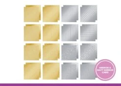 Crafter's Companion Luxury Mirror Paperpad 12x12 Everyday Metallics -Bürobedarf Geschäft cc luxury mirror paperpad 30x30 cm 11