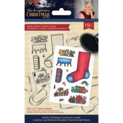 Crafter's Companion Twas The Night Before Christmas Stamp & Die Build-A-Stocking