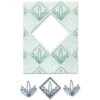 Sizzix • 3-D Impresslits Embossing Folder Ornate Frame -Bürobedarf Geschäft fit56