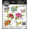 Sizzix • Thinlits Die Set Brushstroke Flowers Mini 14Stück -Bürobedarf Geschäft fit80