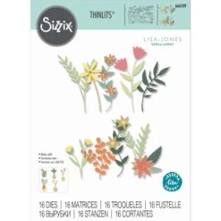 Sizzix • Thinlits Die Set Boho Bouquet 16Stück