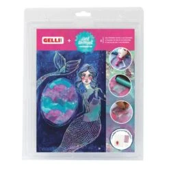 Gelli Arts - Jane Davenport Gel Druckplatte+Seashell Platte