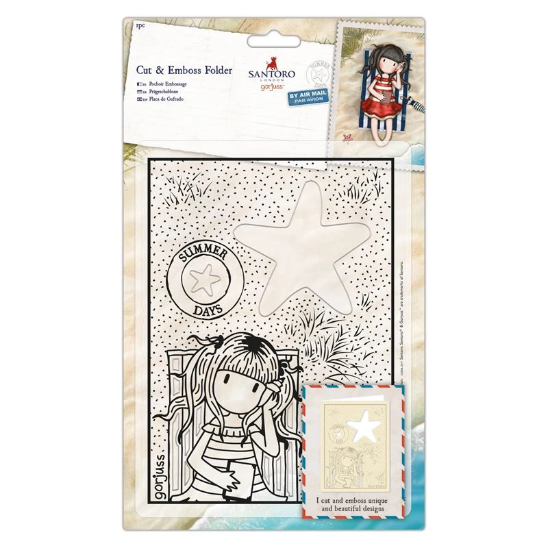 Santoro - Cut & Emboss Folder - Summer Days 3 Santoro - Cut & Emboss Folder - Summer Days
