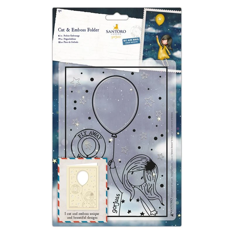 Santoro - Cut & Emboss Folder - Fly Away With Me 3 Santoro - Cut & Emboss Folder - Fly Away With Me