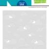 Lawn Fawn - Cloud Background Stencils (2pcs) -Bürobedarf Geschäft lawn fawn cloud background stencils 2pcs lf3110