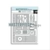 Masterpiece Memory Planner - Stans-set - 6x8+ Silhouette For A4 Machine -Bürobedarf Geschäft masterpiece memory planner stans set 6x8 silhouette mp202088 328305 de g