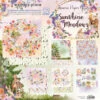 Memory Place - Kawaii Paper Goods Sunshine Meadows 12x12 Inch Paper Pack -Bürobedarf Geschäft memory place kawaii paper goods sunshine meadows 1