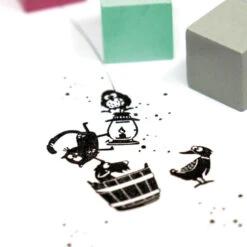 Cat On Appletrees - Ministempel-Adventskalender 5 10 Cat On Appletrees - Ministempel-Adventskalender 5 -Bürobedarf Geschäft ministempel adventskalender 54