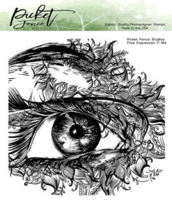 Picket Fence Studios - Free Expression 6x6 Inch Clear Stamps