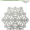 Picket Fence Studios - Snowflake Crystal Die 4x6 Inch Metal Dies