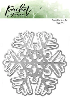 Picket Fence Studios - Snowflake Frost Die 4x6 Inch Metal Dies