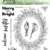 Picket Fence Studios - Welcome Winter Wreath 6x6 Inch Clear Stamps -Bürobedarf Geschäft picket fence studios welcome winter wreath 6x6 inc1