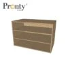Pronty MDF Aufbewahrsystem Basic Box Drawer -Bürobedarf Geschäft pronty mdf aufbewahr system basic box drawer 460 483 014 220x150 328827 de G