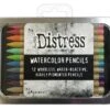 Ranger Tim Holtz Distress Watercolor Pencils 12 St Kit #2