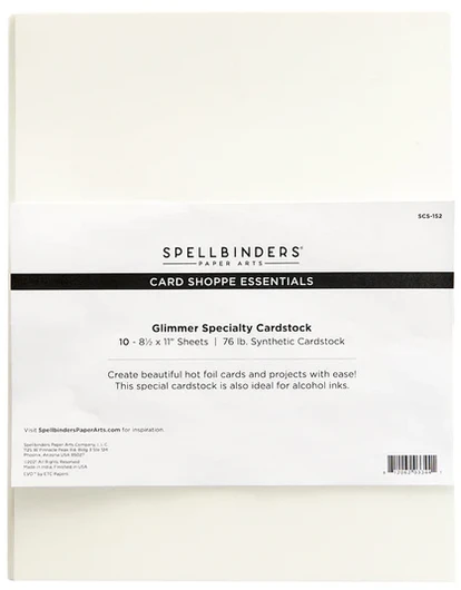 Spellbinders - Glimmer Specialty Cardstock 8 1/2'' X 11" 3 Spellbinders - Glimmer Specialty Cardstock 8 1/2'' X 11"