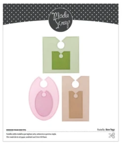 MODASCRAP FUSTELLA - BOW TAGS
