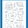 Whimsy Stamps - Space Moonies Clear Stamps -Bürobedarf Geschäft screenshot2023 01 11123404