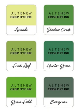 Altenew - Zesty Limes 6 Crisp Dye Ink Mini Cube Set