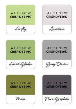 Altenew - Soft Succulents 6 Crisp Dye Ink Mini Cube Set