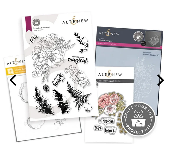 Altenew - Craft Your Life Project Kit Eclectic Bouquet 3 Altenew - Craft Your Life Project Kit Eclectic Bouquet