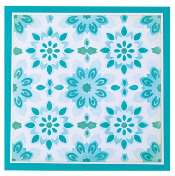 Sizzix • Layered Stencils Geo Background 4Stück 3 Sizzix • Layered Stencils Geo Background 4Stück