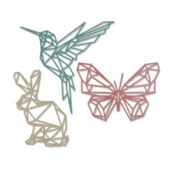 Sizzix Thinlits Die Set - Geo Springtime