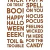 Sizzix - Thinlits Die Set 9PK Bold Text Halloween -Bürobedarf Geschäft sizzix thinlits die set 9pk bold text halloween 665995 tim holtz 326220 de g