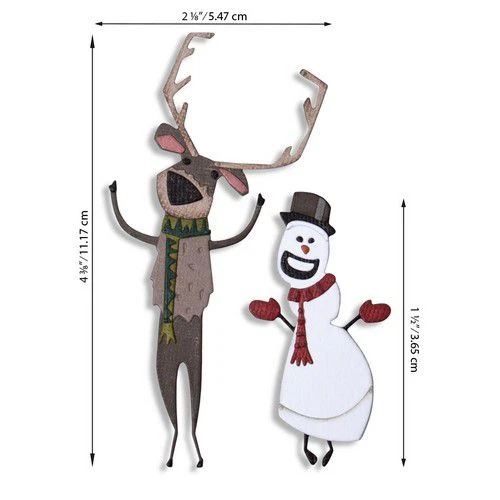 Sizzix Thinlits Die Set - Papercut Christmas #2 Colorize 15PK Tim Holtz 3 Sizzix Thinlits Die Set - Papercut Christmas #2 Colorize 15PK Tim Holtz