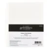 Spellbinders -BetterPress - Better Press Cotton 8 1/2 X 11 Inch Sheets Porcelain (25pcs) -Bürobedarf Geschäft spellbinders better press cotton 8 1 2 x 11 inch s
