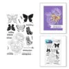 Spellbinders - Butterfly Kisses Ranger Clear Stamp -Bürobedarf Geschäft spellbinders butterfly kisses ranger clear stamp h